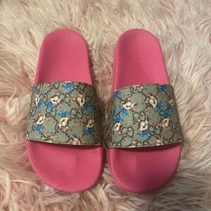 Girls Gucci Flip Flops